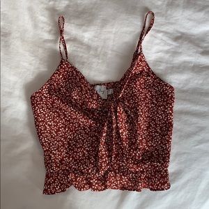 Princess Polly Floral Crop Top